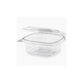   Egybefedeles doboz 250ml Hotform műanyag szögletes  PET (127x115x45mm) [ 50 db/cs ] [ 12 cs/# ]