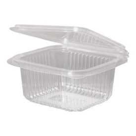   Egybefedeles doboz 375ml Hotform műanyag szögletes  PET [ 50 db/cs ] [ 12 cs/# ]