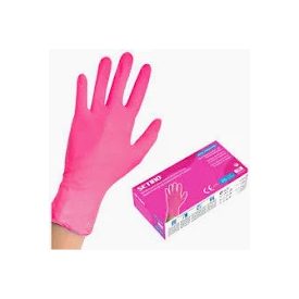   Gumikesztyű PINK "XS" 3,5 gr
 nitril  púdermentes 
  [ 100 db/cs ]  [ 10 cs/# ] Setino-klón