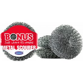 BONUS "b071" Fémdörzsi mosogató nagy  [ 3 db/cs ]