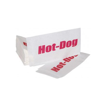 Hot-dog tasak papír grafikás/fehér (190 x 90 mm) [ 200 db/cs ] [15 cs/# ]