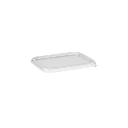 Import plastic square box lid transparent PP [50 pcs/pck] [12 pcs/ctn]