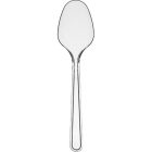 Spoon plastic TRANSPARENT Superior [50 pcs/pck] [40 pck/ctn] reusable