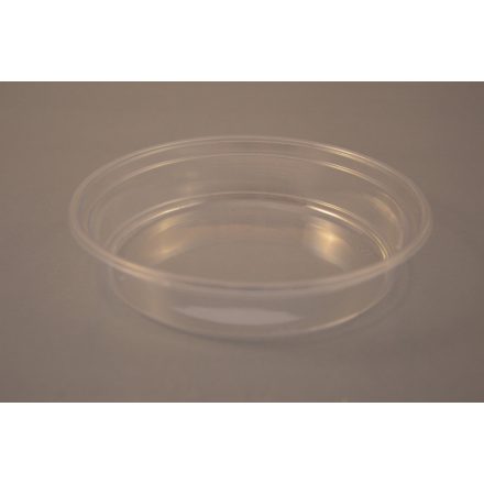 Round plastic box 250 ml PVC (100 pcs/pck) (11 pck/ctn)