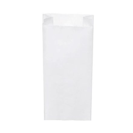 Paper bag 0,5 kg (10+5x22 cm) [ 1000 pcs/# ] White