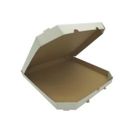   Pizzadoboz "TIME" grafikás 60x60x4cm [ 50 db/cs ] csapott sarkú