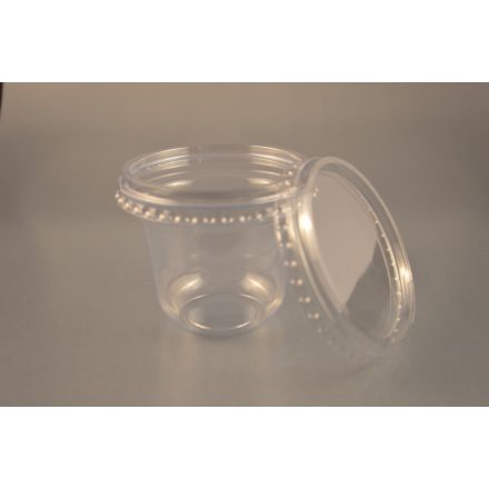 Cup shaker plastic lid - flat closed (50 pcs/pck) (16 pck/ctn)