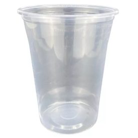 Beer cup water-clear plastic 4 dl (50 pcs/pck) (20 pck/ctn)