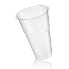 Beer cup water-clear plastic 5 dl (50 pcs/pck) (20 pck/ctn)