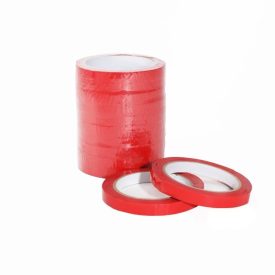 Ragasztószalag piros tasakzáró 9x66 mm