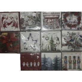   Napkin coctail folded in 4, 2 layers (20 x 20 cm) (2500 sheet/ctn)