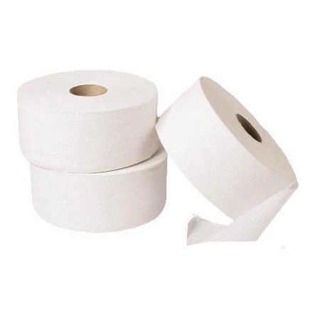 Toilet paper 26 cm 2 layers 100% cell., white (6 pcs/ctn)