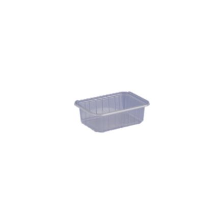 Varia  mini szögletes alj fehér PP 270 ml [ 50 db/cs ] [ 16 cs/# ]
