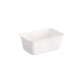   Varia szögletes doboz fehér PP 1000ml [ 50 db/cs ] [ 8 cs/# ]