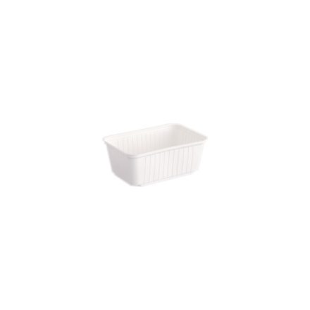 Varia box square white PP 1000 ml (50 pcs/pck) (8 pck/ctn)