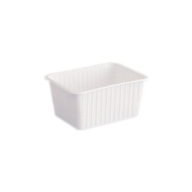   Varia szögletes doboz fehér PP 1200ml [ 50 db/cs ] [ 8 cs/# ]