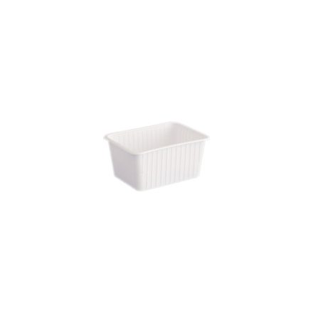 Varia box square white PP 1200 ml (50 pcs/pck) (8 pck/ctn)