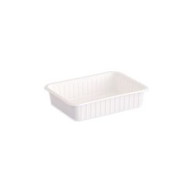  Varia szögletes doboz fehér PP 500ml [ 50 db/cs ] [ 8 cs/# ]