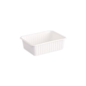   Varia szögletes doboz fehér PP 750ml [ 50 db/cs ] [ 8 cs/# ]