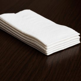   Szalvéta 1/8 hajtású 2r. fehér (33 x 33 cm) [250 lap/cs] [16cs/#] RUTA