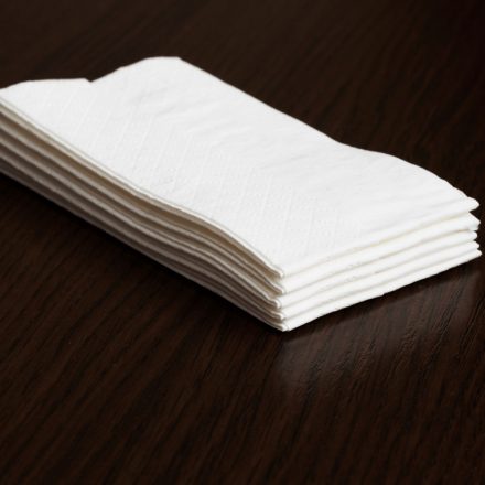 Szalvéta 1/8 hajtású 2r. fehér (33 x 33 cm) [250 lap/cs] [16cs/#] RUTA