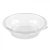Salad bowl water-clear plastic 500 ml Snap On (50 pcs/pck) (12 pck/ctn)