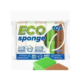   Bonus "b323" Mosogatószivacs formázott 8x6,5x4cm  [ 10 db/cs ] nagy