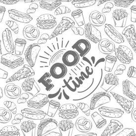   Grease-proof paper "TIME" (300 x 450 mm) LARGE [ 100 pcs/pck ]