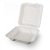 SUGARCANE container FMB1 Premium (205x205x65mm) 50pcs/pck