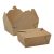 Food Box 800ml kraft 112x90x64 mm [ 50 db/cs ] 4 cs/# ]