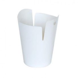   Papír doboz kerek fehér 900 ml Take away [ 30 db/cs ] [16 cs/# ]