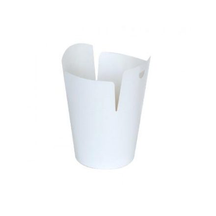 Papír doboz kerek fehér 900 ml Take away [ 30 db/cs ] [16 cs/# ]
