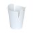Papír doboz kerek fehér 900 ml Take away [ 30 db/cs ] [16 cs/# ]