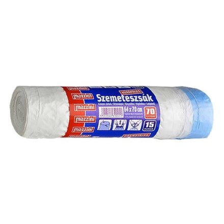 Szemeteszsák húzófüles 70 l  [ 15 db/cs ] [ 30 cs/# ]
