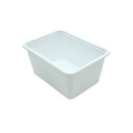   Universal szögletes tál fehér 1200 ml PP [50 db/cs] [8 cs/#]