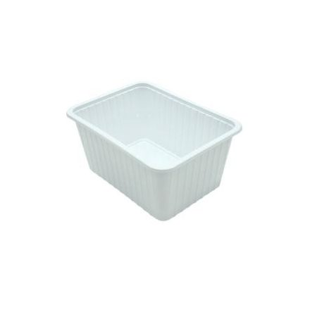 Universal szögletes tál fehér 1200 ml PP [50 db/cs] [8 cs/#]