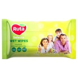 Ruta nedves toalettpapír  Family 
Aloe vera 60 db 
Lebomló