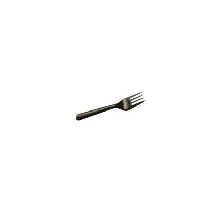 Little fork BLACK plastic 115mm [ 100 pcs/pck ] PS