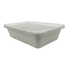   Öko CUKORNÁD doboz szögletes CHINA  500 ml, (173x113mm) 50db/cs