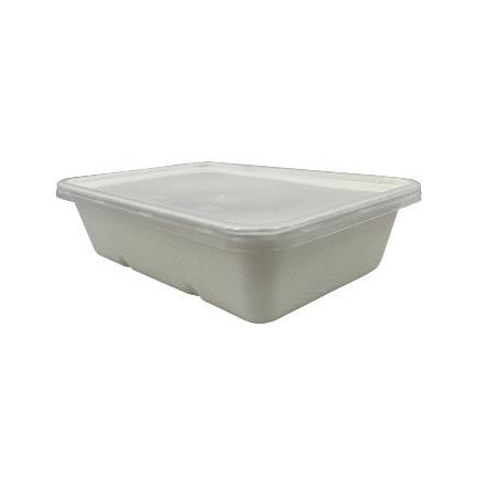 Öko CUKORNÁD doboz szögletes CHINA  500 ml, (173x113mm) 50db/cs