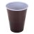 Cup brown plastic 1,6 dl autom. with horizontal stripe (100 pcs/pck) (30 pck/ctn) HUH