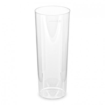 Cup "long-drink"  plastic 3 dl (10pcs/pck) 