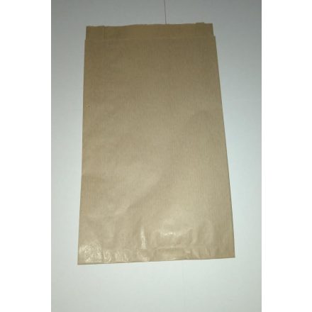 Papírzacskó barna kraft (140+50 x 250 mm) [ 1500 db/# ]