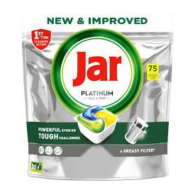 Jar Platinum Mosogatógép tabletta 
[75 db/ csomag ] Lemon