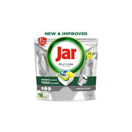 Jar Platinum Mosogatógép tabletta 
[75 db/ csomag ] Lemon