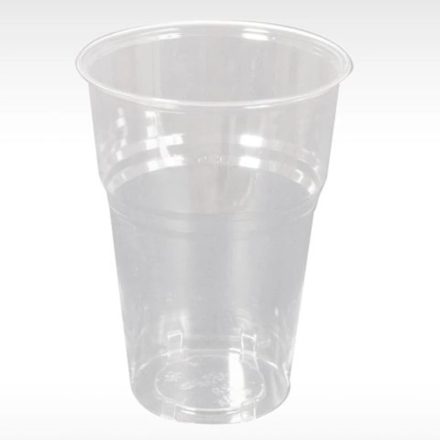 Pohár víztiszta műanyag Sörös 3 dl [ 50 db/cs ] [ 20 cs/# ]