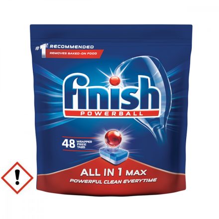 Finish All in 1 MAX mosogatógép tabletta [ 48 db/cs ] Regular
