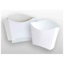   Papír snack zárható doboz 480 ml fehér  H:160mm ø:60mm [ 50 db/cs ] [ 20 cs/# ]