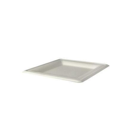 ÖKO tányér cukornád szögletes 16 cm [10db/cs, 100 cs/#] R (FSP 16)