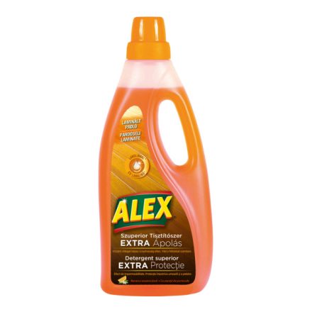 Alex Tisztítószer laminált parkettához 2 az 1-ben 750 ml Narancs